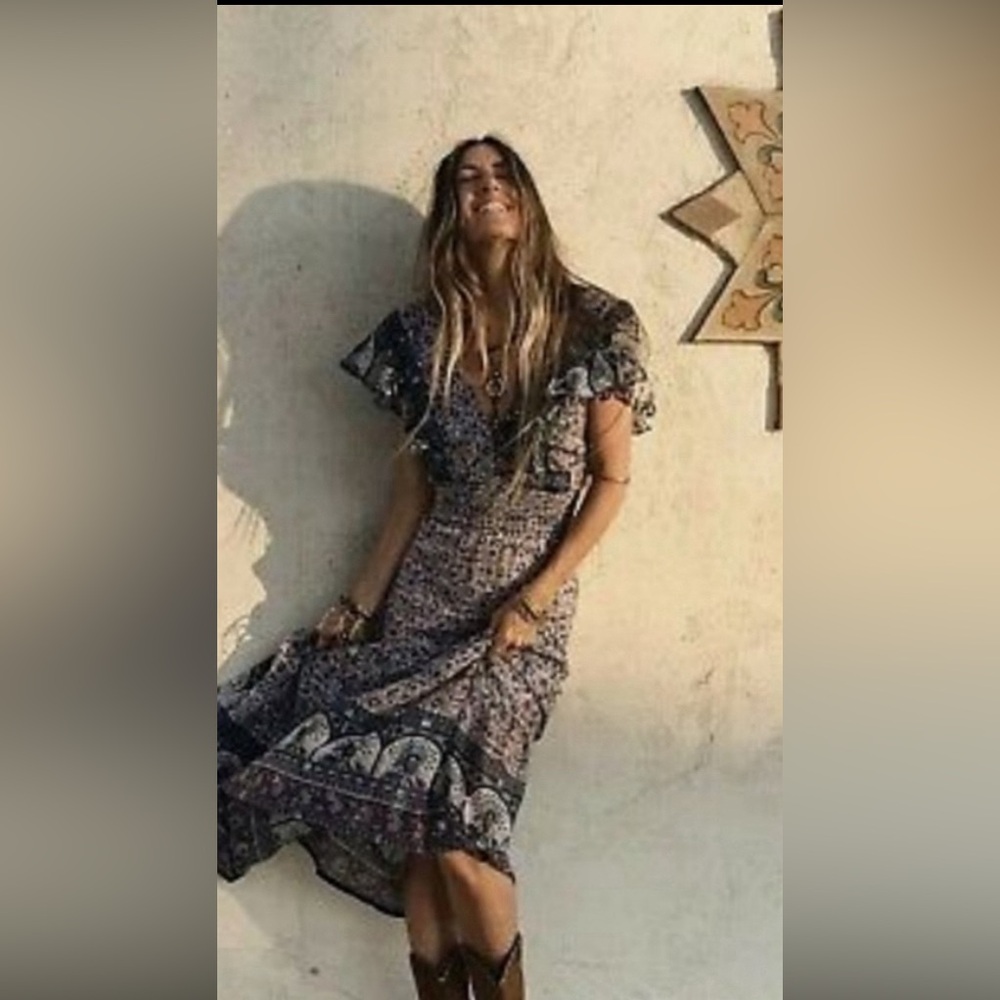 Free People Silvia Sequin Maxi Dress x Jen…